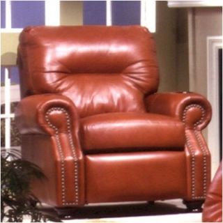 Omnia Furniture Impala Leather Club Recliner