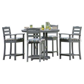 La Casa Cafe 5 Piece Counter Set with Cushions
