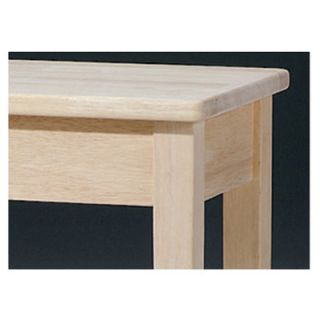 International Concepts Rectangular Hall Console Table