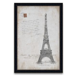 Epic Art Tour dEuropa Eiffel Postcard Wall Art