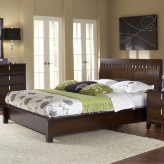 American Woodcrafters Chateau Panel Bed