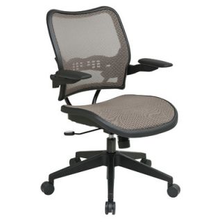 Office Star Products Air Grid Back and Mesh Seat Space Seating Latte