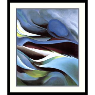 the Lake No. 1 by Georgia OKeeffe, Framed Print Art   28.16 x 23.79