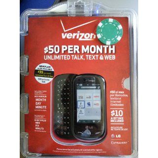 LG Extravert Prepaid Phone (Verizon Wireless) Cell Phones & Accessories