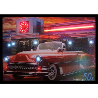 Neonetics Nifty Fifties Neon LED Poster Sign