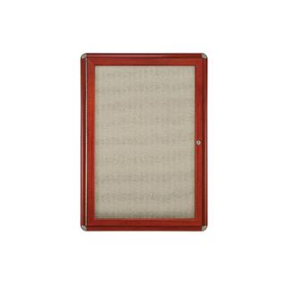 Ghent 34 x 24 1 Door Ovation Fabric Tackboard