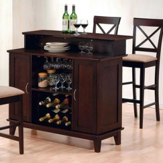 Wildon Home ® Derby Bar Cabinet Set