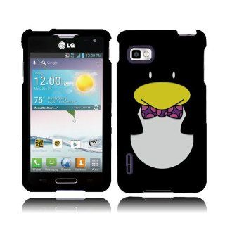 LG Optimus LS720 Ben The Penguin Rubberized Cover Cell Phones & Accessories