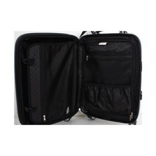 World Concord 3 Piece Polycarbonate Expandable Spinner Luggage Set