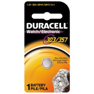 Duracell 1.5 Volt Silver Oxide Watch and Electronic Battery (Pack of 6