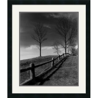 Amanti Art Fences And Trees, Empire, Mi Framed Art Print by Monte