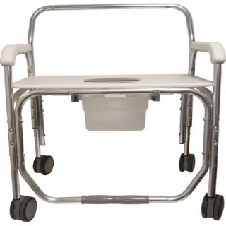 ConvaQuip Bariatric Transport Shower Chair with 28 Seat Width