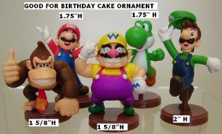 Furuta Super Mario Figure Tiny Mini Mario Luigi Yoshi Wario Donkey Kong Toys & Games