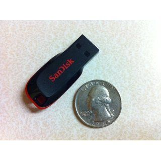 SanDisk Cruzer Blade 16GB USB 2.0 Flash Drive  SDCZ50 016G AFFP Electronics