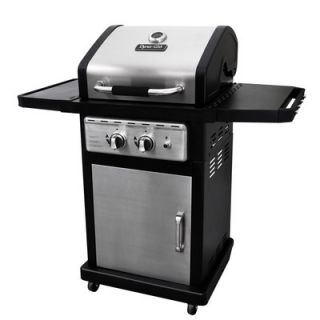 Dyna Glo Smart Space Living Gas Grill with Folding Side Table