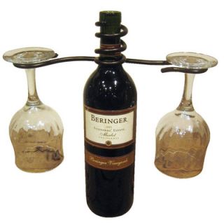 Metrotex Designs 2 Stem Holder Wine Bottle Topper