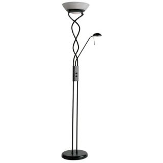 Light Mother and Son Torchiere Floor Lamp