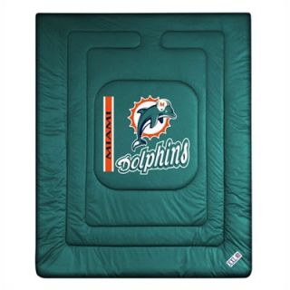 Sports Coverage Miami Dolphins Sidelines Bedding Series