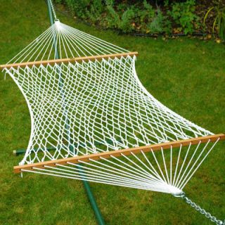 Algoma Net Company Large Polyester Rope Hammock with Stand