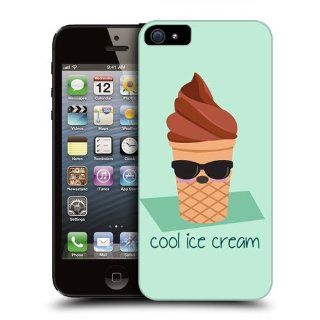 Head Case Designs Cool Ice Cream Food Mood Hard Back Case Cover for Apple iPhone 5 5s Cell Phones & Accessories