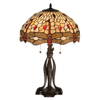 Meyda Tiffany Tiffany Hanginghead Dragonfly Table Lamp