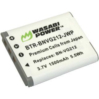 Wasabi Power Battery for JVC BN VG212 and JVC Everio GZ V500, GZ VX700, GZ VX705, GZ VX815  Digital Camera Batteries  Camera & Photo