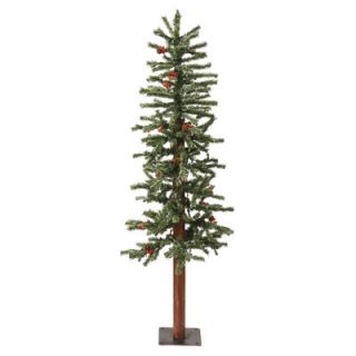 Artificial Christmas Tree with 100 Dura Lit Clear Lights and Frosted