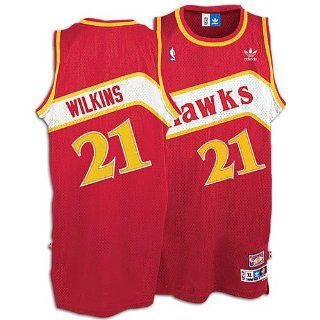 Adidas Atlanta Hawks Dominique Wilkins Youth (Sizes 8 20) Soul Swingman Road Jersey Large  Athletic Jerseys  Sports & Outdoors