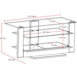 dCOR design Atlantic 41.75 TV Stand