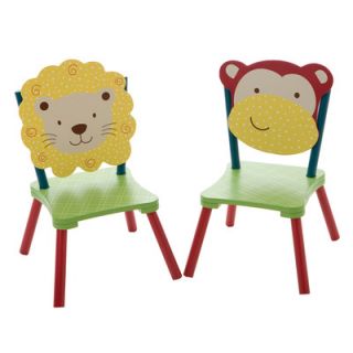 Levels of Discovery Jungle Jingle Kids 3 Piece Table and Chair Set