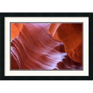 Amanti Art Antelope Canyon Abstraction Framed Print by Andy Magee