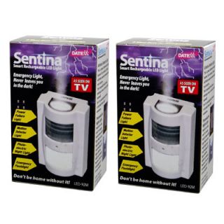 Datexx Sentina 4 Way Smart Rechargeable LED Light (Twin Pack)