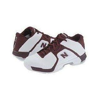 New Balance 707 (BB707MR) Men's Basketball Shoes (White/Maroon) 15 Shoes