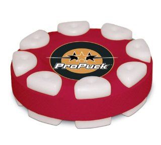 Pro Performance Pro Puck (Red)  Hockey Pucks  Sports & Outdoors