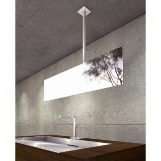 WS Bath Collections Mirror Pure 33 Hydrus Ceiling Mount Mirror in