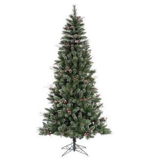 Vickerman 7 Green Snowtip Berry/Vine Artificial Christmas Tree with