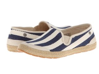 UGG Delizah Stripe Womens Slip on Shoes (Blue)