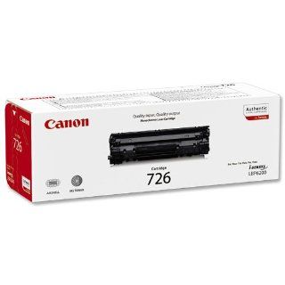 Canon Crg 726   Toner Cartridge   1 X Black   2100 Pages