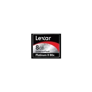 Lexar CF8GB 80 708 8GB Platinum II Compact Flash Electronics
