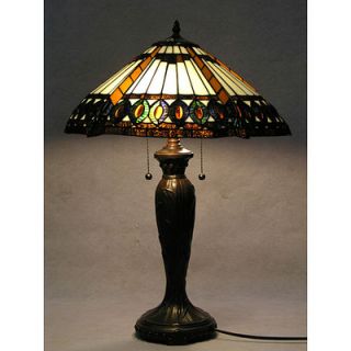 Warehouse of Tiffany Half Moon Table Lamp