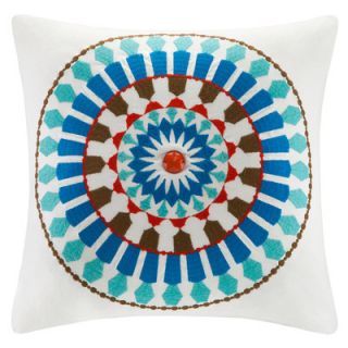 echo design Beacons Paisley Cotton Faux Linen Pillow