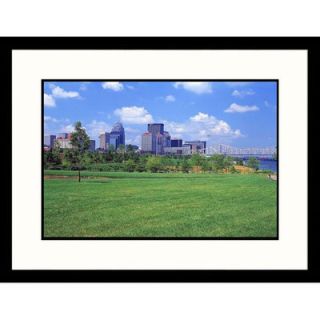 Great American Picture Louisville Skyline and Water Park Framed