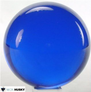 Colored Acrylic Ball   90mm Royal Blue Toys & Games