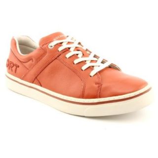 Rockport Croydon 2 Mens Size 9 Orange Leather Athletic Sneakers Shoes Shoes