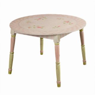 Teamson Kids Crackled Rose Kids 3 Piece Table and Chair Set