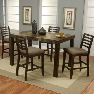alpine furniture sedona counter height dining table