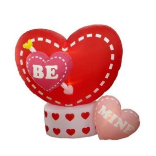 BZB Goods 6   8 Valentines Day Inflatable Animated Hearts