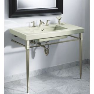 Kohler Kathryn 42 x 22 Fireclay Console Sink with 10 Centers   K