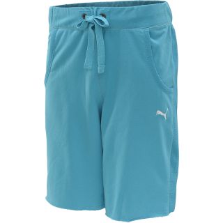 PUMA Mens Lifestyle 10 Sweat Shorts   Size Medium, Bluebird