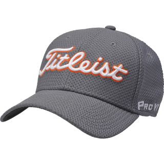 TITLEIST Cubic Mesh Golf Cap   Size M/l, Charcoal/orange